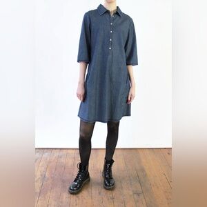 Beyond Threads‎ NWT Denim Odette Pullover Dress